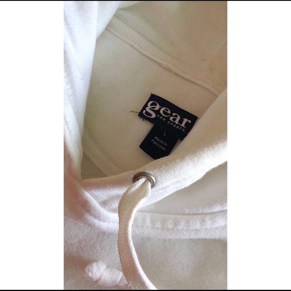 😍💕MAKE AN OFFER! WHITE DAYTON HOODIE😍❤️💕 - Picture 3 of 5